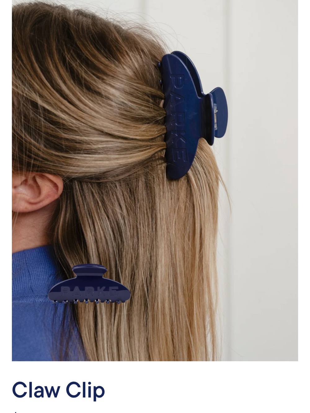 FLASH SALE⚡️🇺🇸PARKE 2026 COASTAL Collection🇺🇸 Claw Hair Clip in “DRIFT”